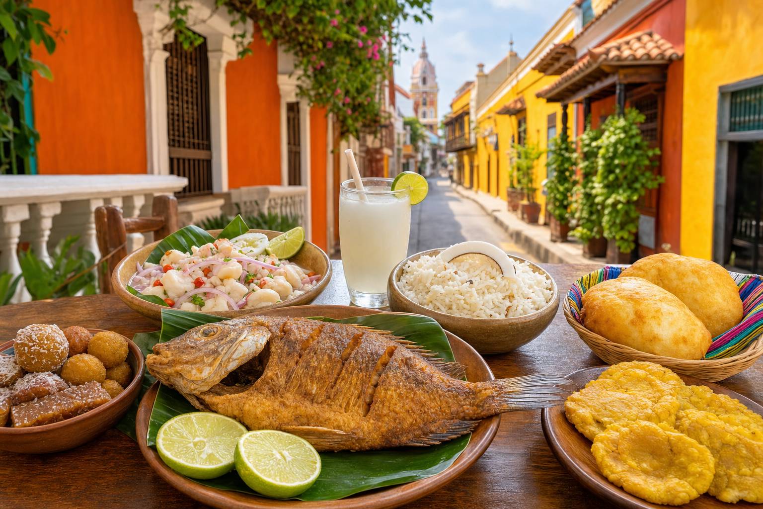 Qué comer en Cartagena de Indias durante una escala de crucero: platos imprescindibles